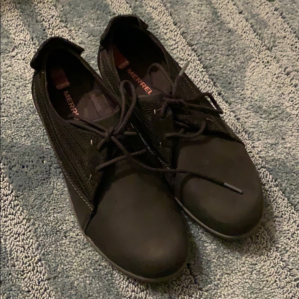 Merrell Black Hiking Shoes NWOT